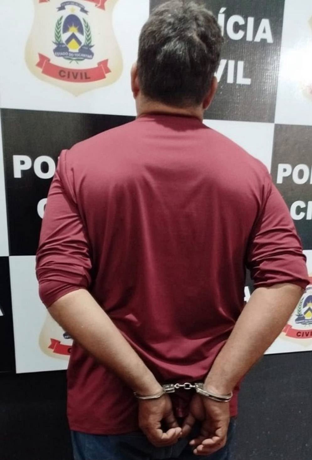 O homem foi localizado e levado para a delegacia. Segundo a Polícia Civil, ele confessou o crime durante o interrogatório — Foto: Reprodução
